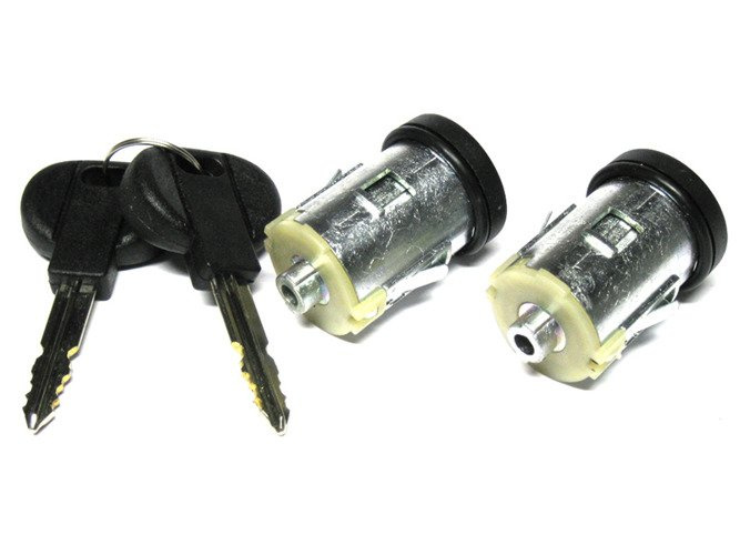Peugeot Expert door lock / insert with keys 2 pcs set