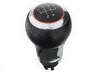 Audi A4 B7 04-08 Gear shift knob S-LINE black + CHROM 5 speed (R on the top)