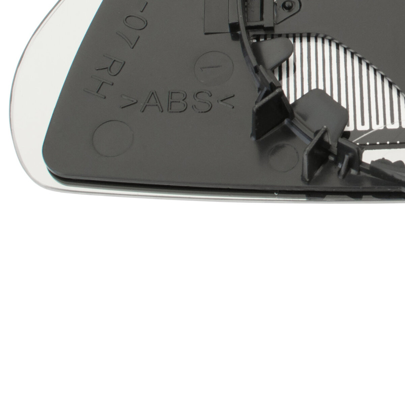 VW Polo IV 05-09 Mirror glass / mirror insert Heated Right