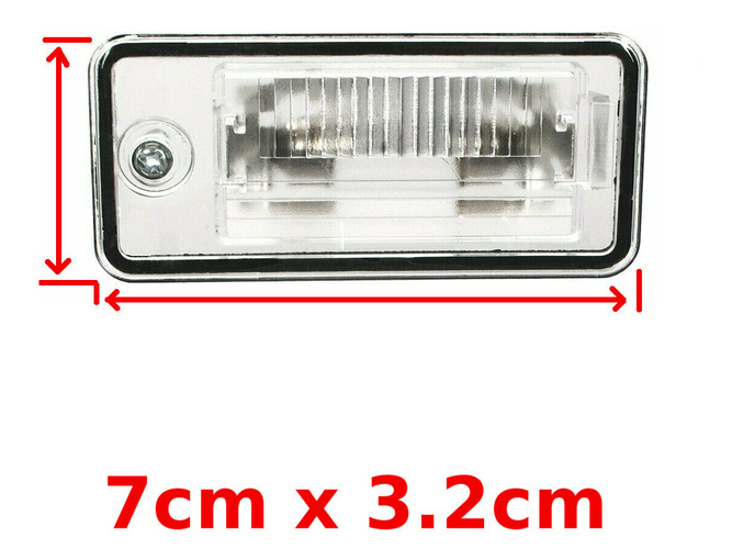 Audi A3 A4 A6 A8 Q7 Licence plate light Right