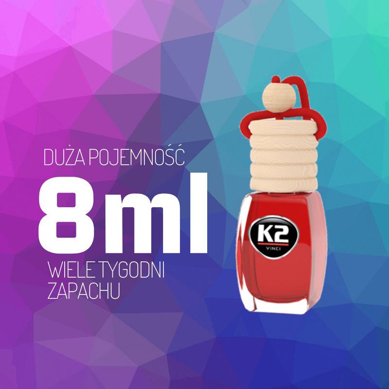 Odświeżacz w buteleczce Zapach K2 VENTO SOLO TRUSKAWKA REFILL 8ml V401