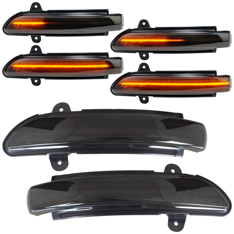 Mercedes W221 C216 S-Klasa 05-13 kierunkowskaz boczny LED DYMIONY DYNAMICZNY 2 szt. KPL