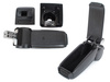 VW Passat B6 05-10 armrest set BLACK EKOLEATHER + mounting kit