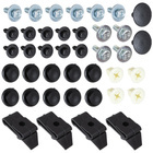 Toyota Avensis T25 03-09 zestaw spinek do mocowania osłony silnika 40szt. KPL