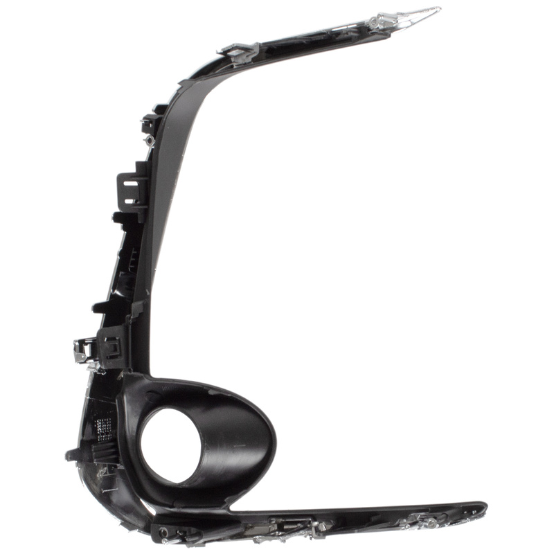 Toyota COROLLA 2019- CHROM + CZARNA ramka halogenu lewa