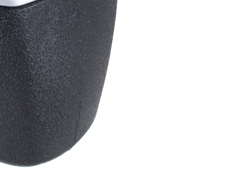 Hyundai i30 II FL 12-16 Gear shift knob black + SILVER 5 speed