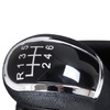 Audi A4 B8 07-15 Gear shift knob BLACK 6 Gears + Lever Gaiter BLACK