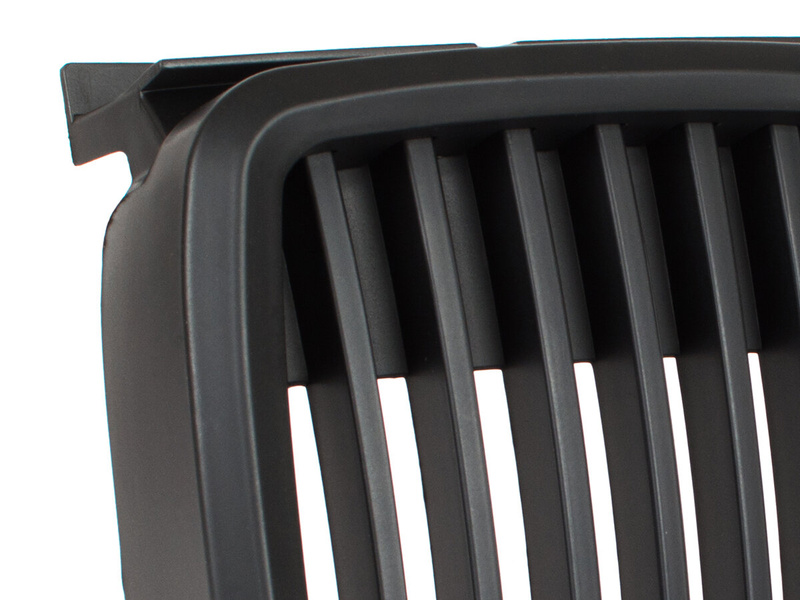 BMW 3 E30 82-94 Radiator grill / air intake Left + Right set BLACK MAT