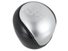 Kia Soul Gear shift knob black + CHROM - semi-glossy 5 speed