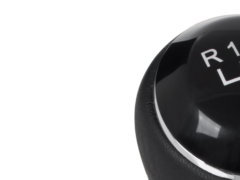 VW Passat B6 06-11 Gear shift knob BLACK LEATHER 6 Gears