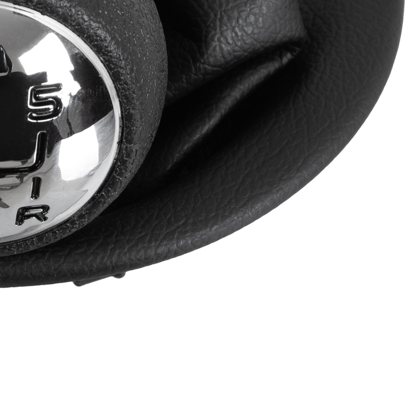 Citroen Berlingo III 2008- Gear shift knob CHROM + Lever Gaiter 5 Gear