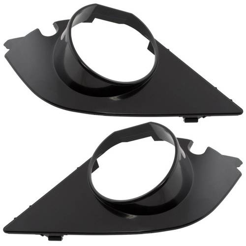 BMW 5 E60 M-PAKIET 03-06 ramka halogenu lewa + prawa 2 szt. KPL