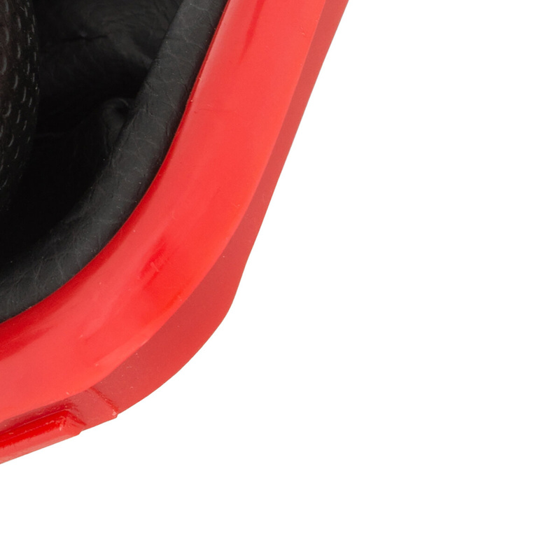 VW Golf IV 97-06 Gear shift knob + Lever Gaiter (Red frame) 6 Gears 23mm