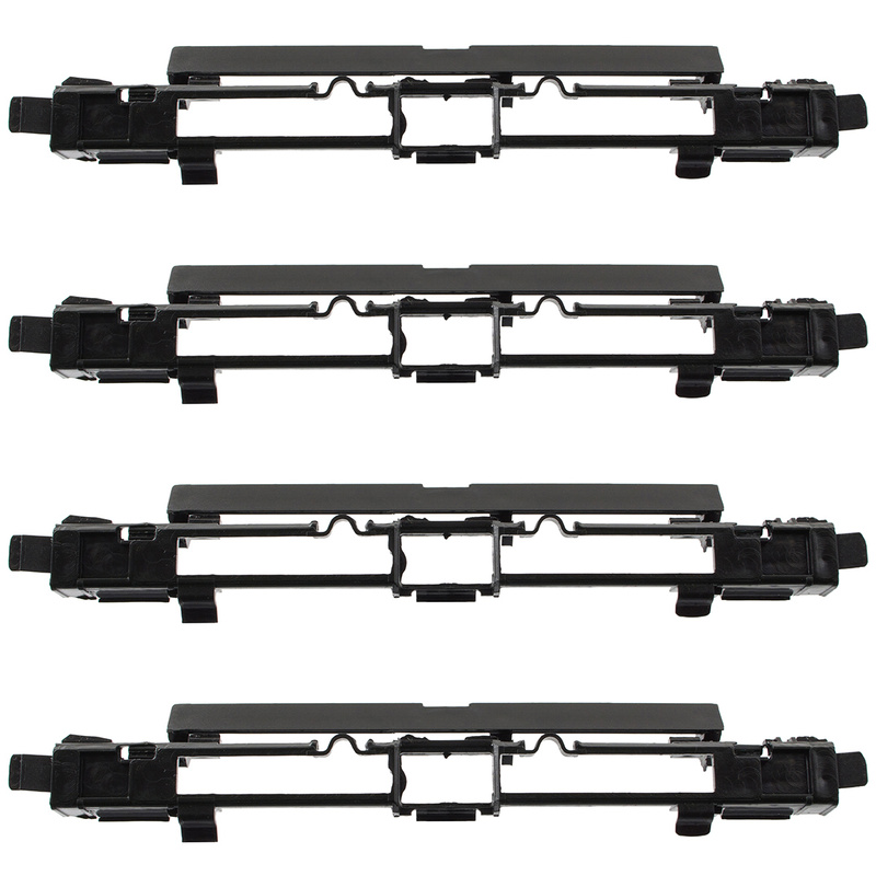 Opel Zafira B 2005- zaślepka listwy dachowej CZARNA 4 szt. KPL