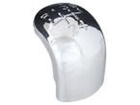 Opel Vectra C 02-05 Gear shift knob cover CHROM 5 speed reverse on the top