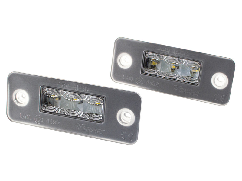 Audi A8 D3 4E 02-10 Licence plate light / lamp LED 2 pcs set