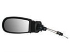 Fiat Punto II 99-10 wing mirror manual Black Left