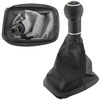 Ford Galaxy 2000- Gear shift knob BLACK 6 Gears + Lever Gaiter Hole 12mm