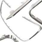 Peugeot 508 I 10-15 ramka atrapy między reflektory (grilla) CHROM