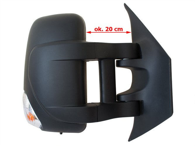 Renault Master III 2010- lusterko zewnętrzne elektryczne ogrzewane DŁUGIE RAMIĘ Z CZUJNIKIEM prawe