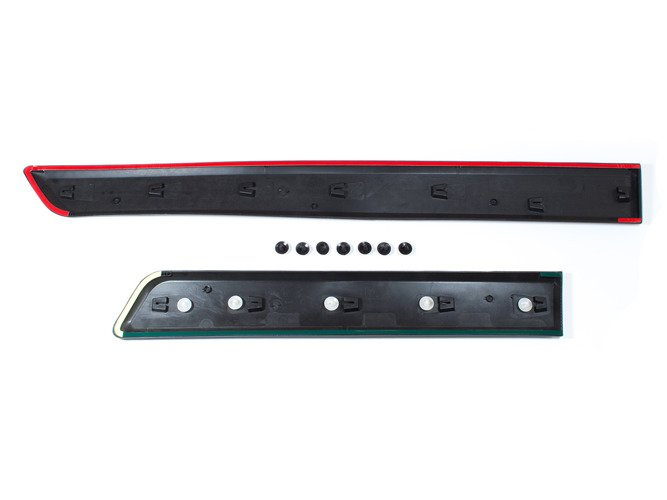 Fiat Fiorino III 2007- Body side molding 2 pcs set Right
