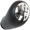 Renault Megane II 02-09 Gear shift knob CHROM, BLACK SCHEME