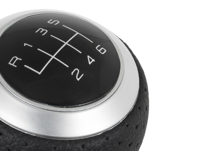 Audi A3 8L 00-06 Gear shift knob BLACK + Lever Gaiter BLACK 6 Gears