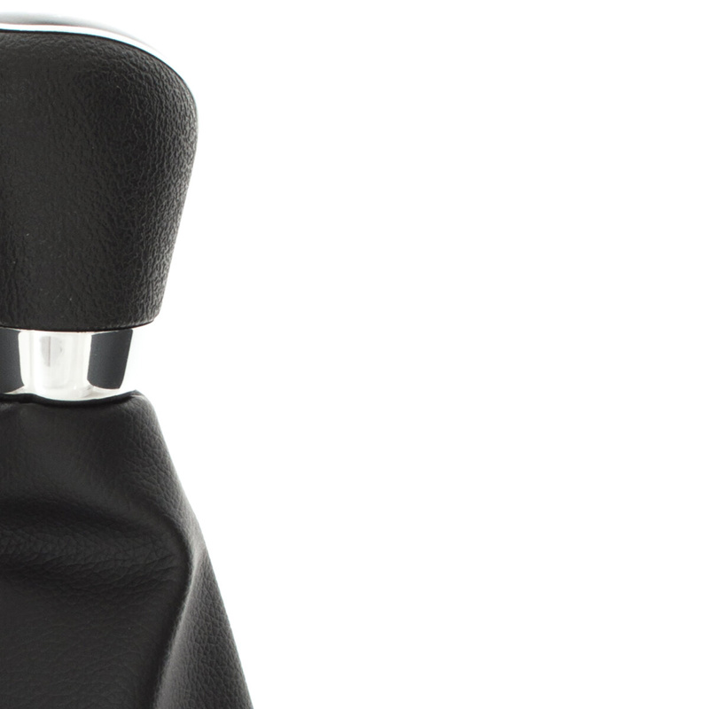 Ford Focus Mk2 04-11 gałka zmiany biegów BLACK + mieszek z ramką CHROM 5 BIEGÓW