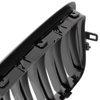 BMW X5 E70 06-13 atrapy między reflektory (nerki) lewa + prawa kpl. BLACK GLOSSY DOUBLE BAR