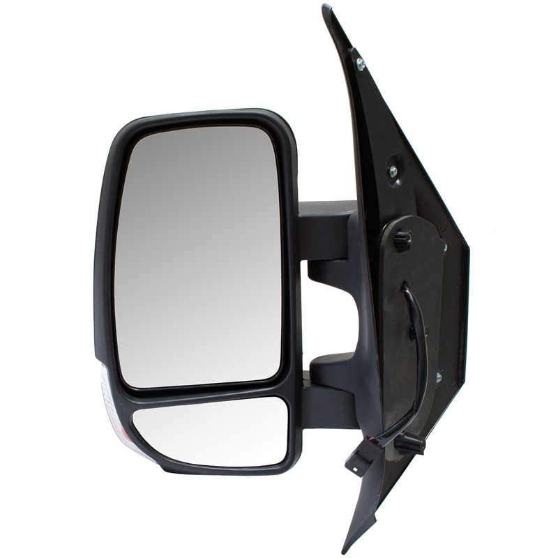 Renault Master III 2010- wing mirror electric Black Left