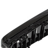 BMW 2 F22 2012- atrapy między reflektory (nerki) lewa + prawa kpl. BLACK GLOSSY DOUBLE BAR