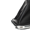 Seat Alhambra 2000- Gear shift knob BLACK + Lever Gaiter with frame CHROM 5 Gear Hole 23MM