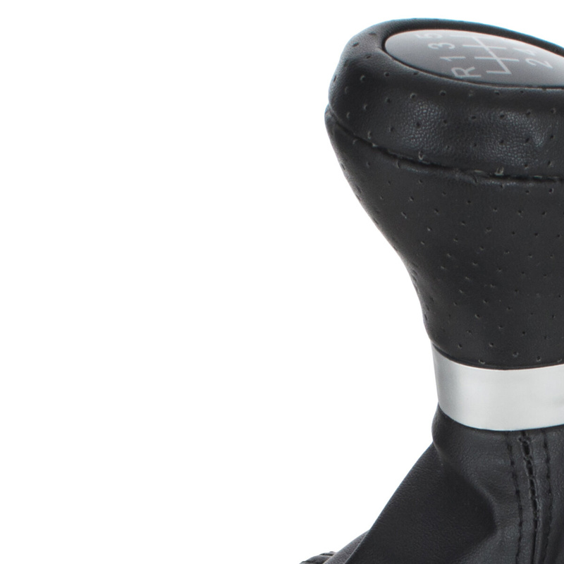 BMW 1 E81 07-11 Gear shift knob BLACK 6 Gears + Lever cover / gaiter