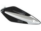 Honda Civic VIII H/B UFO 06-11 klamka zewnętrzna Z OTWOREM SILVER przednia lewa