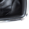 Seat Alhambra 2000- Gear shift knob BLACK + Lever Gaiter with frame CHROM 5 Gear Hole 23MM