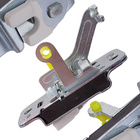 Citroen Jumper 2006- Side sliding / loading door upper lock Right