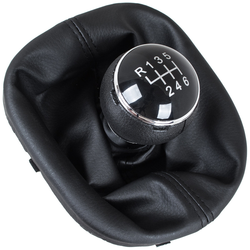 VW Touran 03-11 Gear shift knob + Lever Gaiter 6 Gears