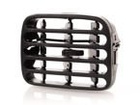 Renault Clio II 98-01 Interior ventilation grille BLACK Right