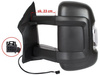 Fiat Ducato 2006- wing mirror manual (Long arm version) Left