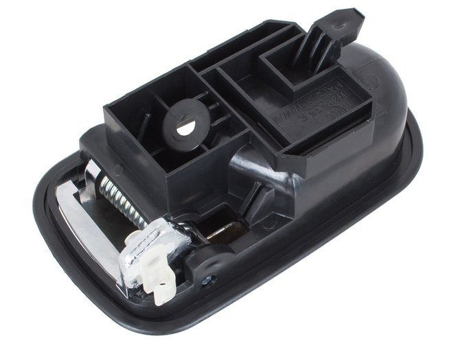 Mazda 323 V VI 94-03 klamka przednia wewnętrzna CZARNA + CHROM prawa