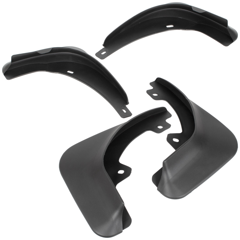 Skoda Superb II 2008- Mudflaps 4 pcs set