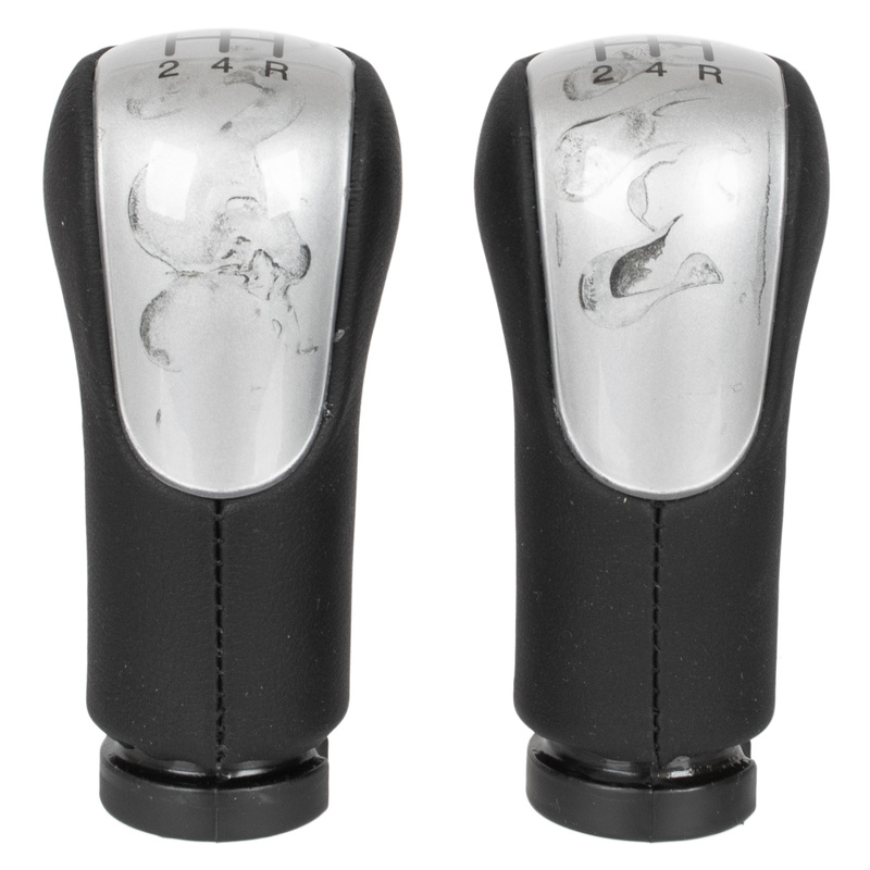 Ford Fiesta Mk6 Fusion Transit Connect I gałka zmiany biegów SILVER 5 BIEGÓW - II GATUINEK