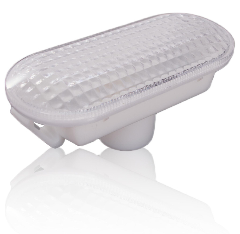 Ford FOCUS II 04-12 kierunkowskaz boczny biały