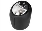 Renault Fluence 2010- Gear shift knob 6 Gears BLACK + CHROM