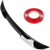 BMW 5 E60 04-11 spoiler tylny dachowy - lotka na klapę bagażnika GLOSSY BLACK M4