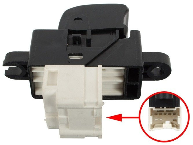 Nissan Patrol 1997- Window lifter control swithch (electric adjustment version)