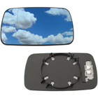 BMW 3 E46 98-05 Mirror glass / mirror insert Heated BLUE Left = Right