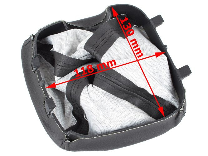 Ford Transit Mk7 06-13 Gear Shift Lever Cover / Gear stick gaiter BLACK + Frame