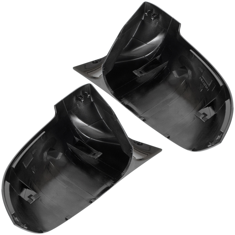 BMW 6 F06 F12 F13 10-14 nakładka lusterka BLACK GLOSSY lewa + prawa 2 szt. KPL