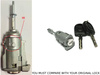 VW Golf IV 97-03 Front door lock / insert with keys Right